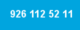 926 112 52 11